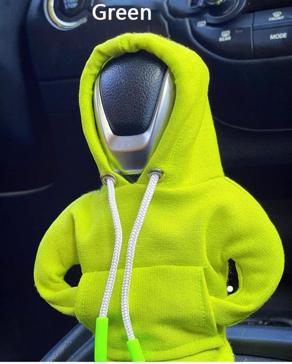 Hoodie Car Gear Shift Cover - Green - CozyBuys