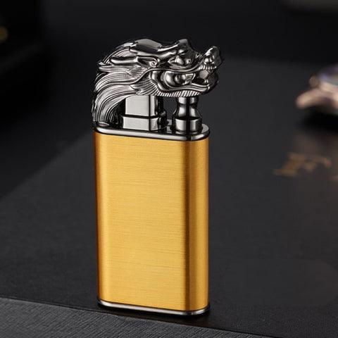 Fire Breathing Dragon Lighter - gold / dragon - CozyBuys