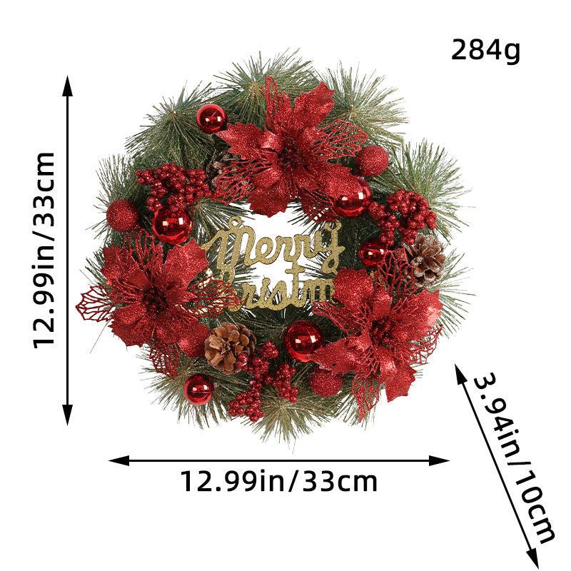 Christmas Wreaths for Front Door - Christmas Gift - CozyBuys