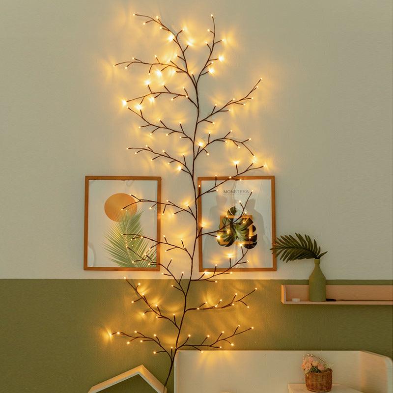 Enchanted Willow Vine - Christmas Decorations - Brown / UK / YES - CozyBuys