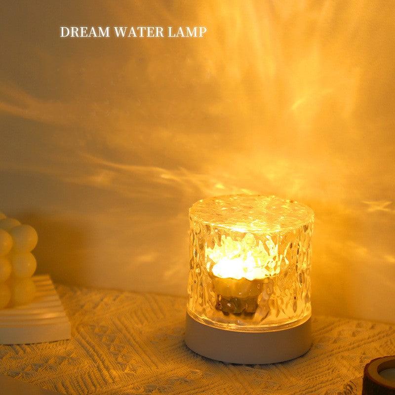 Dynamic Water Ripples Ambient Night Light - CozyBuys