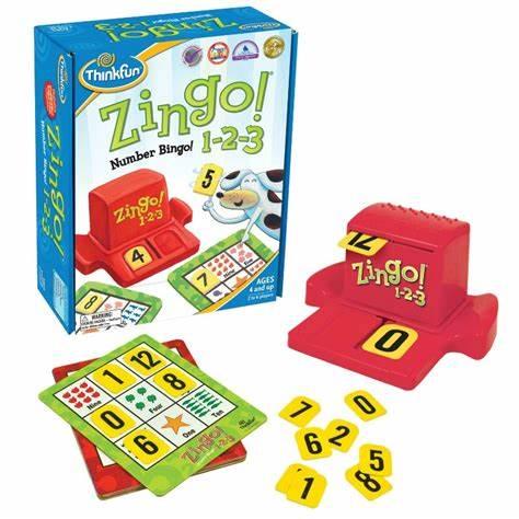 Thinkfun Zingo Bingo! - Number Bigo 123 - Kids - CozyBuys