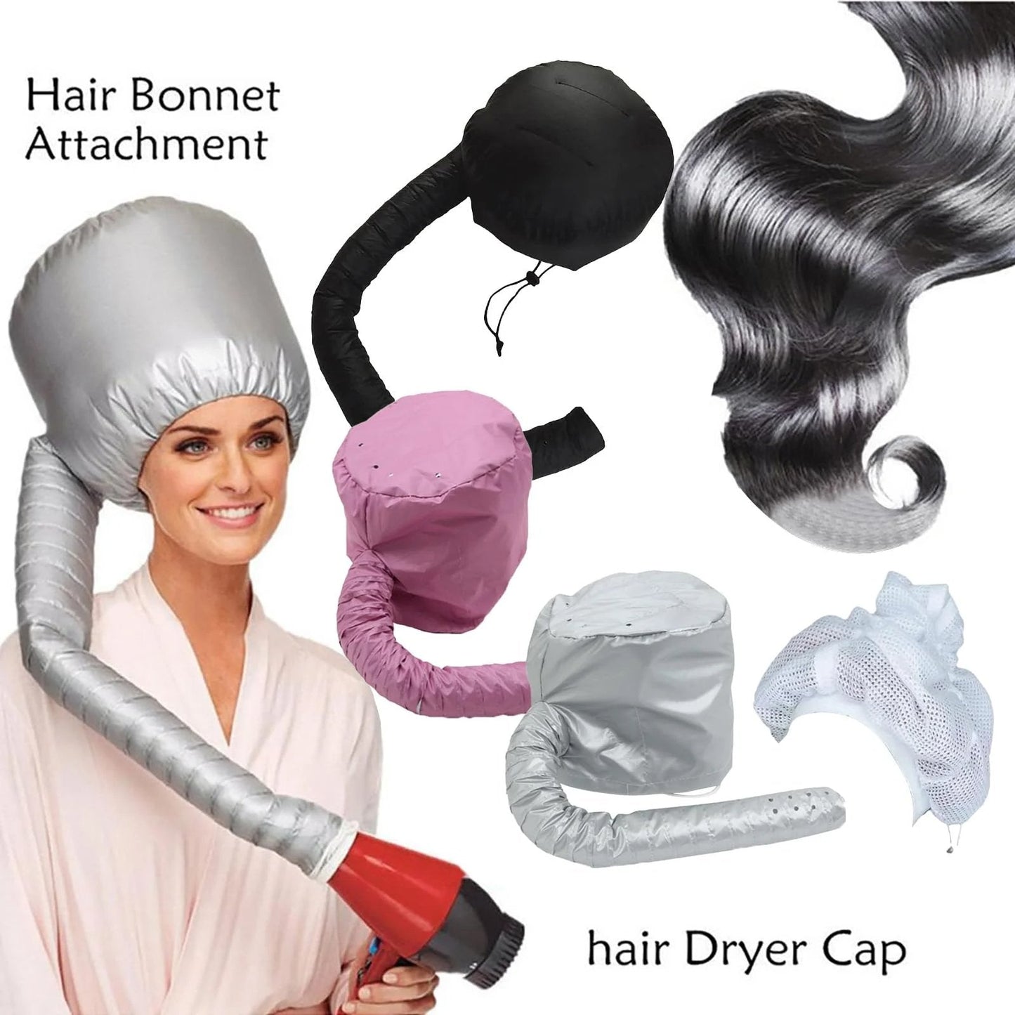 Net Plopping Bonnet For Curl Hair