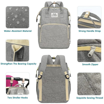 Roubust Baby Diaper Bag with Changing Station