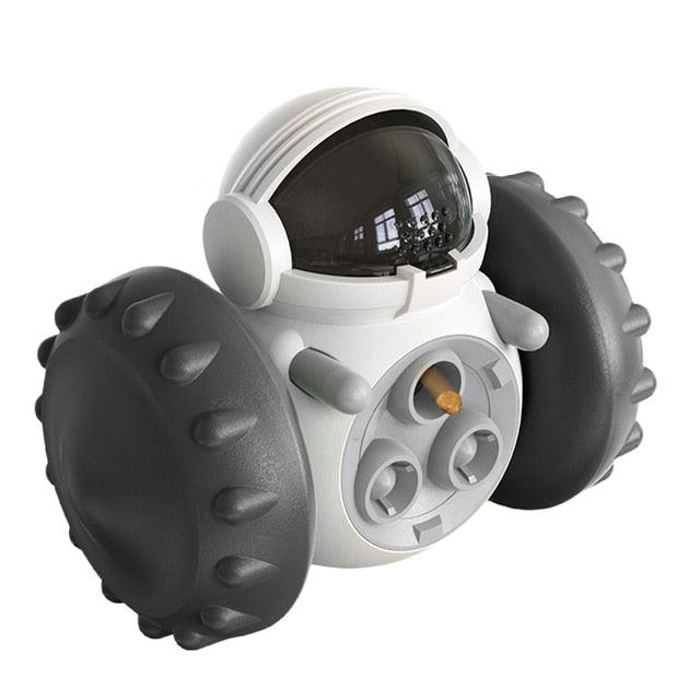 PetPal Roller: Smart Playtime Ball for Furry Pals - White - CozyBuys