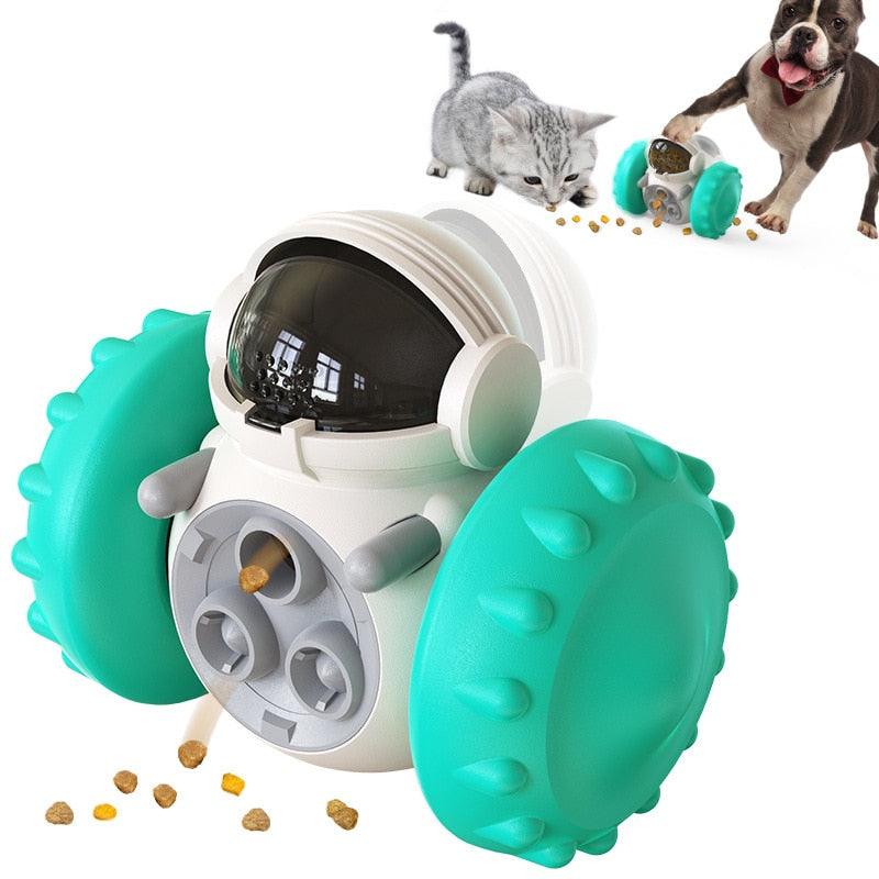PetPal Roller: Smart Playtime Ball for Furry Pals - Lake Blue - CozyBuys