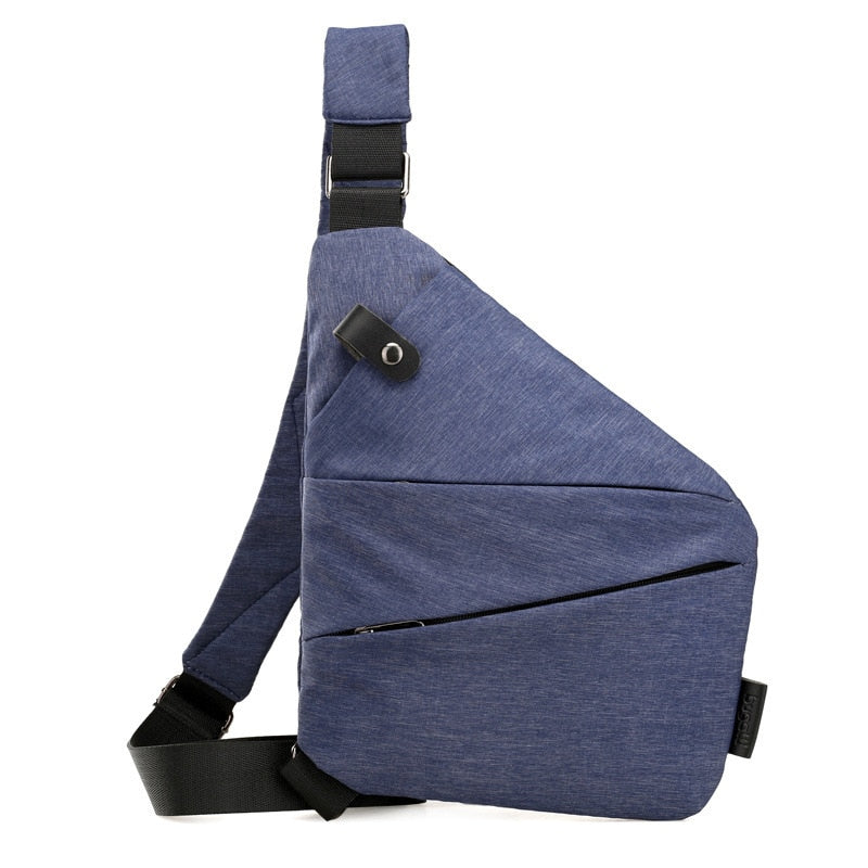 Crossbody Bag for Secure Storage - Blue / Left Handed - 0 - CozyBuys