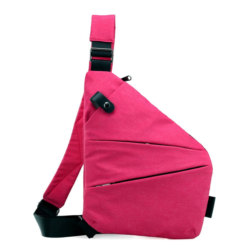 Crossbody Bag for Secure Storage - Pink / Left Handed - 0 - CozyBuys