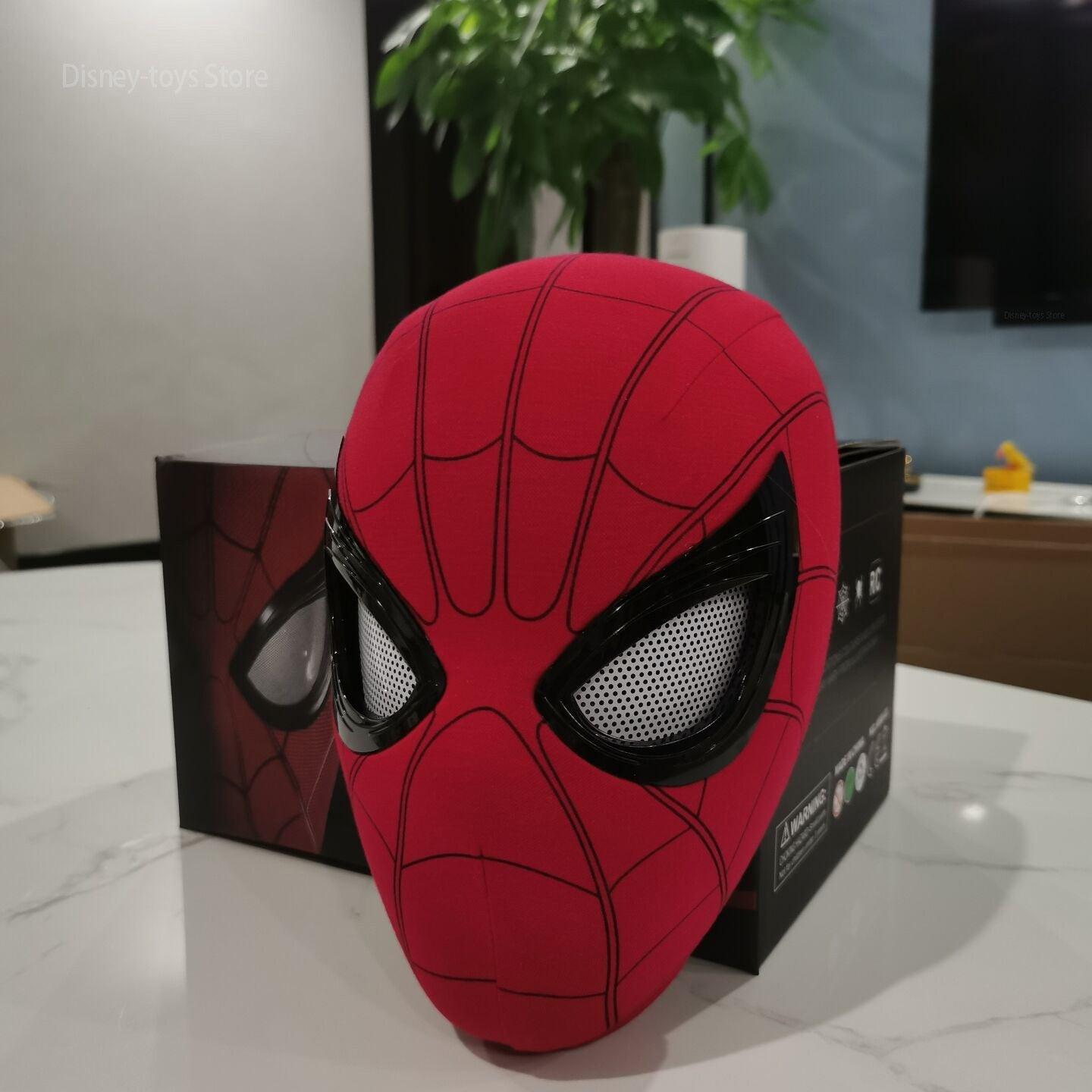 Spider-Man & Gwen Electric Luminous Mask - Spider-Man - Spiderman Mask With Movable Eyes - CozyBuys