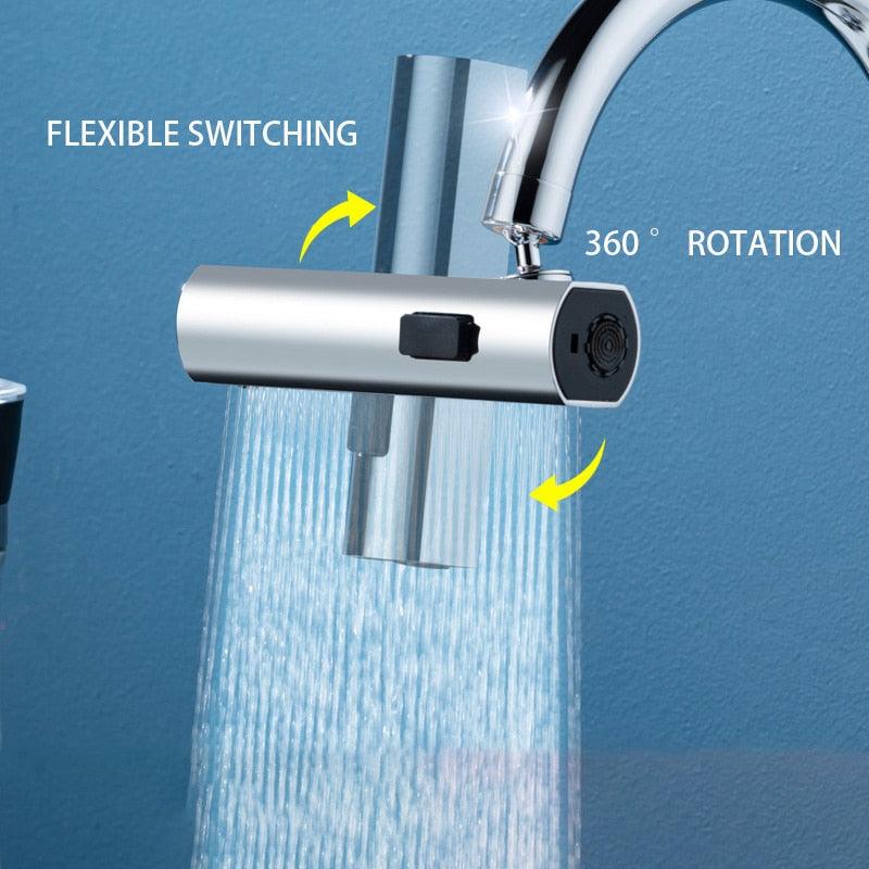 Rainfall Shower 3-IN 1 - Silvery Set - Shower - CozyBuys