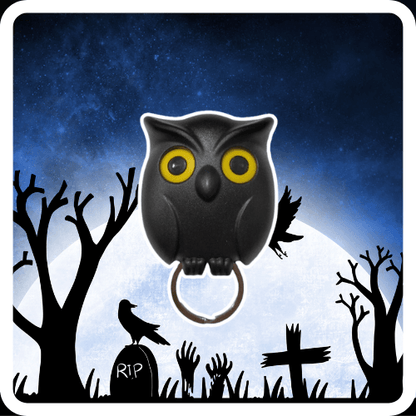 Owl Key Holder - Black - CozyBuys